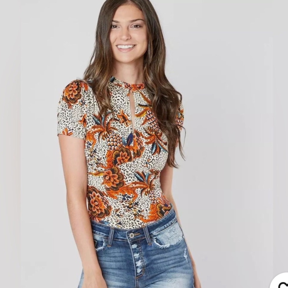 Free People Key Hole Top